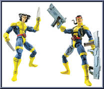 Wolverine / Forge from Marvel Legends - Twin Packs - Series 1 manufactured by Hasbro [Loose]