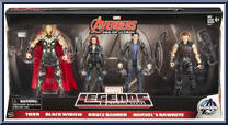Avengers: Age of Ultron 4-Pack from Marvel Legends - Infinite Series - Exclusives manufactured by Hasbro [Front]