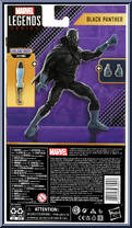 Black Panther from Marvel Legends - Infinite Series - Attuma Series manufactured by Hasbro [Back]