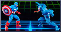 Captain America vs Venom from Marvel Legends - Infinite Series - Gamerverse manufactured by Hasbro [Loose]