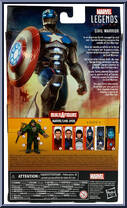 Civil Warrior (Gamerverse) from Marvel Legends - Infinite Series - Mr. Hyde Series manufactured by Hasbro [Back]
