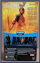 Dora Milaje from Marvel Legends - Infinite Series - M'Baku Series manufactured by Hasbro [Back]