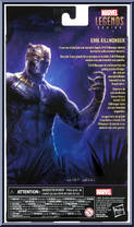 Erik Killmonger from Marvel Legends - Infinite Series - Black Panther - Legacy Collection manufactured by Hasbro [Back]