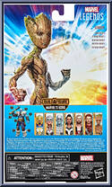 Groot from Marvel Legends - Infinite Series - Korg Series manufactured by Hasbro [Back]