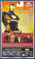 Iron Man (Midnight Suns) (Gamerverse) from Marvel Legends - Infinite Series - Mindless One Series manufactured by Hasbro [Back]