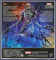 Kro (Eternals) from Marvel Legends - Infinite Series - Deluxe manufactured by Hasbro [Back]