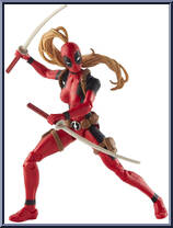 Lady Deadpool from Marvel Legends - Infinite Series - Sauron Series manufactured by Hasbro [Loose]