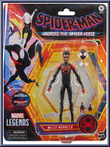 Miles Morales from Marvel Legends - Infinite Series - Spider-Man - Across the Spider-Verse manufactured by Hasbro [Front]