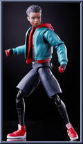 Miles Morales from Marvel Legends - Infinite Series - Stilt-Man Series manufactured by Hasbro [Loose]