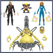 Mojo World 4-Pack from Marvel Legends - Infinite Series - Exclusives manufactured by Hasbro [Loose]
