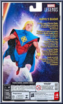 Quasar from Marvel Legends - Infinite Series - Exclusives manufactured by Hasbro [Back]