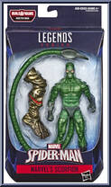 Scorpion from Marvel Legends - Infinite Series - Molten Man Series manufactured by Hasbro [Front]