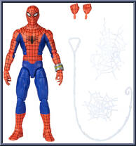 Spider-Man (Japanese) (60th Anniversary) from Marvel Legends - Infinite Series - Exclusives manufactured by Hasbro [Loose]