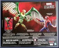 Ultimate Spider-Man / Vulture from Marvel Legends - Infinite Series - Exclusives manufactured by Hasbro [Back]