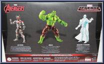 Ultron / Hulk / Vision from Marvel Legends - Infinite Series - Exclusives manufactured by Hasbro [Back]