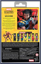 Wolverine (X-Treme X-Men) from Marvel Legends - Infinite Series - Nemesis Series manufactured by Hasbro [Back]