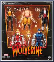 Wolverine 5-Pack from Marvel Legends - Infinite Series - Exclusives manufactured by Hasbro [Front]