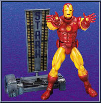 Iron Man from Marvel Legends - Series  1 manufactured by Toy Biz [Loose]