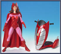 Scarlet Witch from Marvel Legends - Series 11 - Legendary Riders Series manufactured by Toy Biz [Loose]