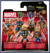Thor (Eric Masterson) / Stone Man from Marvel Minimates - Wave 42 manufactured by Diamond Select [Back]