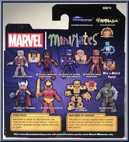 Ages of Thunder Thor / Marvel's Surtur from Marvel Minimates - Wave 74 - Greatest Stories manufactured by Diamond Select [Back]