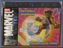 Invisible Woman / Powerhouse Thing from Marvel Minimates - Wave  8 manufactured by Diamond Select [Front]