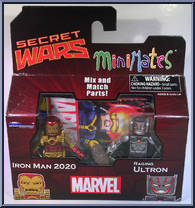 Iron Man 2020 / Raging Ultron from Marvel Minimates - Wave 64 - Secret Wars manufactured by Diamond Select [Front]