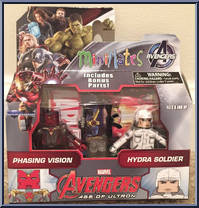 Phasing Vision / Hydra Soldier from Marvel Minimates - Wave 63 - Avengers: Age of Ultron manufactured by Diamond Select [Front]