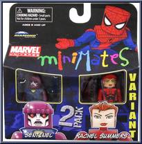 Sentinel / Rachel Summers from Marvel Minimates - Wave 33 manufactured by Diamond Select [Front]