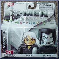 Storm / Colossus from Marvel Minimates - Wave 14 - X-Men: The Last Stand manufactured by Diamond Select [Front]