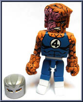 Thing (Battle-Scarred) / Gaijin Wolverine II from Marvel Minimates - Wave  8 manufactured by Diamond Select [Loose]
