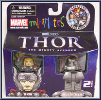 Thor / Destroyer from Marvel Minimates - Wave 39 manufactured by Diamond Select [Front]