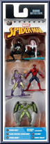 5-Pack from Marvel - Nano MetalFigs - Spider-Man manufactured by Jada Toys [Front]