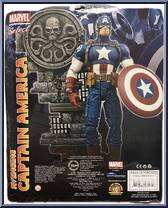 Avenging Captain America from Marvel Select - Basic Series manufactured by Diamond Select [Back]