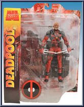 Deadpool (Unmasked) from Marvel Select - Basic Series manufactured by Diamond Select [Front]