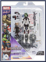 Gamora & Rocket Raccoon from Marvel Select - Exclusives - Disney Store manufactured by Diamond Select [Front]