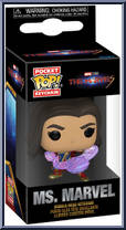 Ms. Marvel from Marvels - Pop! Keychains manufactured by Funko [Front]