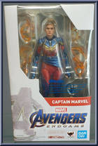 Captain Marvel from Marvel - S.H. Figuarts - Avengers Endgame manufactured by Bandai [Front]