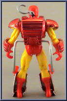 Iron Man (Space Armor) from Marvel - Super Heroes - Series 7 manufactured by Toy Biz [Loose]