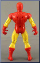 Iron Man (Space Armor) from Marvel - Super Heroes - Series 7 manufactured by Toy Biz [Loose]