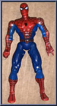 Spider-Man (Super Poseable) from Marvel - Super Heroes - Series 6 manufactured by Toy Biz [Loose]