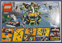 Spider-Man: Doc Ock's Tentacle Trap from Marvel Super Heroes - Playsets manufactured by Lego [Back]