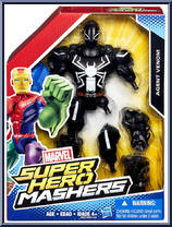 Agent Venom from Marvel Super Hero Mashers - Basic Series manufactured by Hasbro [Front]