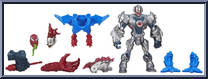 Blast-A-Part Ultron from Marvel Super Hero Mashers - Feature Figures manufactured by Hasbro [Loose]