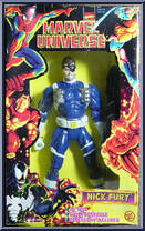 Nick Fury from Marvel Universe - 10" Scale - Series 11 manufactured by Toy Biz [Front]