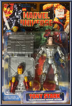 Tony Stark from Marvel Universe - 5" Scale - Series  8 manufactured by Toy Biz [Front]