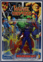 Wolverine (Spy) from Marvel Universe - 5" Scale - Series  6 manufactured by Toy Biz [Front]