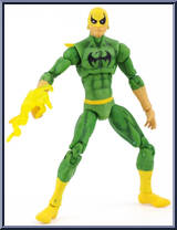 Iron Fist from Marvel Universe - Series 1 - The Fury Files - Wave  2 manufactured by Hasbro [Loose]