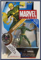 Iron Fist from Marvel Universe - Series 1 - The Fury Files - Wave  2 manufactured by Hasbro [Front]
