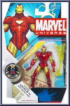 Iron Man from Marvel Universe - Series 1 - The Fury Files - Wave  1 manufactured by Hasbro [Front]